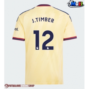 Arsenal Jurrien Timber #12 Alternativní Dres 2026-27 Krátkým Rukávem