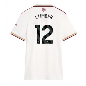 Arsenal Jurrien Timber #12 Alternativní Dres pro Dámy 2025-26 Krátkým Rukávem
