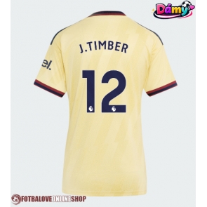 Arsenal Jurrien Timber #12 Alternativní Dres pro Dámy 2026-27 Krátkým Rukávem