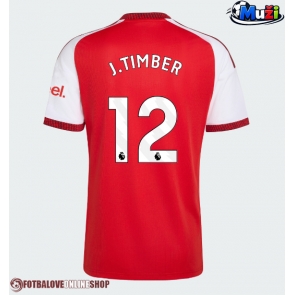 Arsenal Jurrien Timber #12 Domácí Dres 2026-27 Krátkým Rukávem