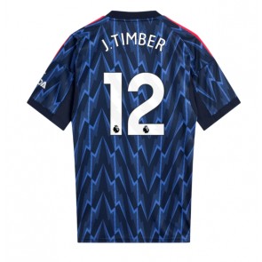 Arsenal Jurrien Timber #12 Venkovní Dres 2025-26 Krátkým Rukávem Arsenal Jurrien Timber #12 Venkovní Dres 2025-26 Krátkým Rukávem