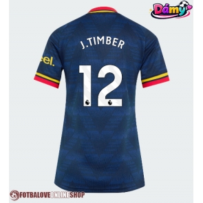 Arsenal Jurrien Timber #12 Venkovní Dres pro Dámy 2026-27 Krátkým Rukávem