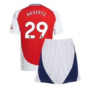 Arsenal Kai Havertz #29 Domácí dres komplet pro Děti 2024-25 Krátkým Rukávem (+ Krátké kalhoty)