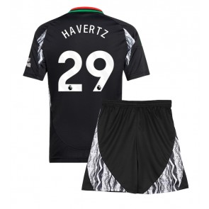 Arsenal Kai Havertz #29 Venkovní dres komplet pro Děti 2024-25 Krátkým Rukávem (+ Krátké kalhoty)