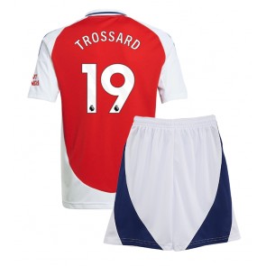 Arsenal Leandro Trossard #19 Domácí dres komplet pro Děti 2024-25 Krátkým Rukávem (+ Krátké kalhoty)
