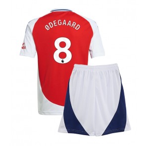 Arsenal Martin Odegaard #8 Domácí dres komplet pro Děti 2024-25 Krátkým Rukávem (+ Krátké kalhoty)
