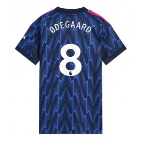 Arsenal Martin Odegaard #8 Venkovní Dres pro Dámy 2025-26 Krátkým Rukávem