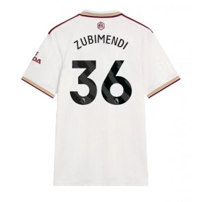 Arsenal Martin Zubimendi #36 Alternativní Dres 2025-26 Krátkým Rukávem