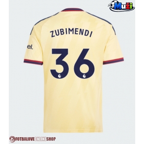 Arsenal Martin Zubimendi #36 Alternativní Dres 2026-27 Krátkým Rukávem