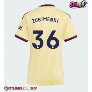 Arsenal Martin Zubimendi #36 Alternativní Dres pro Dámy 2026-27 Krátkým Rukávem