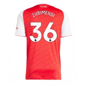 Arsenal Martin Zubimendi #36 Domácí Dres 2025-26 Krátkým Rukávem