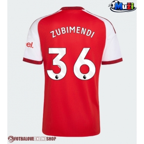 Arsenal Martin Zubimendi #36 Domácí Dres 2026-27 Krátkým Rukávem