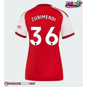 Arsenal Martin Zubimendi #36 Domácí Dres pro Dámy 2026-27 Krátkým Rukávem