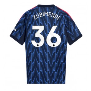 Arsenal Martin Zubimendi #36 Venkovní Dres 2025-26 Krátkým Rukávem