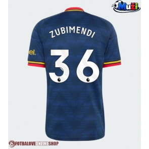 Arsenal Martin Zubimendi #36 Venkovní Dres 2026-27 Krátkým Rukávem