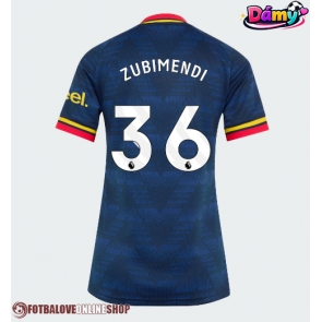 Arsenal Martin Zubimendi #36 Venkovní Dres pro Dámy 2026-27 Krátkým Rukávem