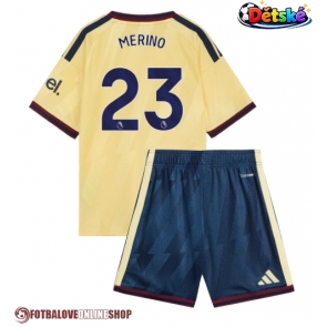 Arsenal Mikel Merino #23 Alternativní dres komplet pro Děti 2026-27 Krátkým Rukávem (+ Krátké kalhoty)
