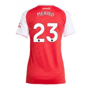 Arsenal Mikel Merino #23 Domácí Dres pro Dámy 2025-26 Krátkým Rukávem