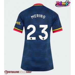 Arsenal Mikel Merino #23 Venkovní Dres pro Dámy 2026-27 Krátkým Rukávem