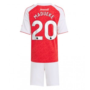 Arsenal Noni Madueke #20 Domácí dres komplet pro Děti 2025-26 Krátkým Rukávem (+ Krátké kalhoty)