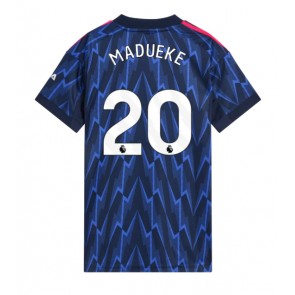 Arsenal Noni Madueke #20 Venkovní Dres pro Dámy 2025-26 Krátkým Rukávem