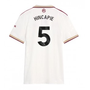 Arsenal Piero Hincapie #5 Alternativní Dres pro Dámy 2025-26 Krátkým Rukávem