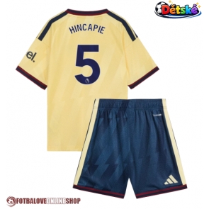 Arsenal Piero Hincapie #5 Alternativní dres komplet pro Děti 2026-27 Krátkým Rukávem (+ Krátké kalhoty)