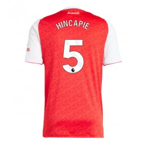Arsenal Piero Hincapie #5 Domácí Dres 2025-26 Krátkým Rukávem