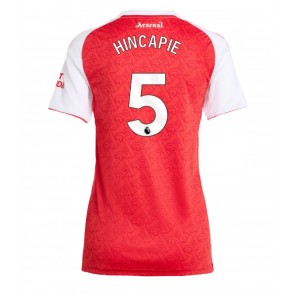 Arsenal Piero Hincapie #5 Domácí Dres pro Dámy 2025-26 Krátkým Rukávem