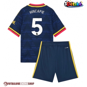 Arsenal Piero Hincapie #5 Venkovní dres komplet pro Děti 2026-27 Krátkým Rukávem (+ Krátké kalhoty)