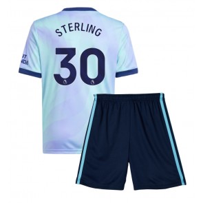 Arsenal Raheem Sterling #30 Alternativní dres komplet pro Děti 2024-25 Krátkým Rukávem (+ Krátké kalhoty)