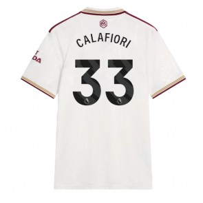 Arsenal Riccardo Calafiori #33 Alternativní Dres 2025-26 Krátkým Rukávem