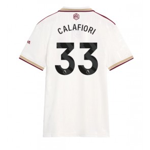 Arsenal Riccardo Calafiori #33 Alternativní Dres pro Dámy 2025-26 Krátkým Rukávem