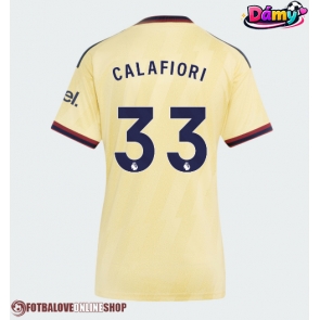Arsenal Riccardo Calafiori #33 Alternativní Dres pro Dámy 2026-27 Krátkým Rukávem
