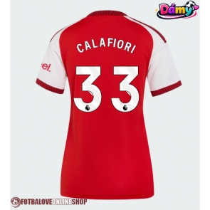 Arsenal Riccardo Calafiori #33 Domácí Dres pro Dámy 2026-27 Krátkým Rukávem