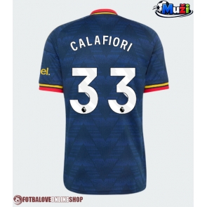 Arsenal Riccardo Calafiori #33 Venkovní Dres 2026-27 Krátkým Rukávem