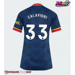Arsenal Riccardo Calafiori #33 Venkovní Dres pro Dámy 2026-27 Krátkým Rukávem
