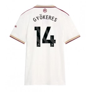 Arsenal Viktor Gyokeres #14 Alternativní Dres pro Dámy 2025-26 Krátkým Rukávem