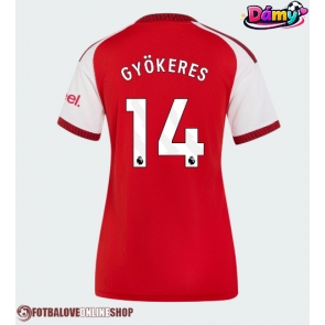 Arsenal Viktor Gyokeres #14 Domácí Dres pro Dámy 2026-27 Krátkým Rukávem
