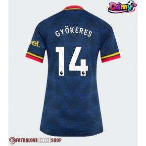 Arsenal Viktor Gyokeres #14 Venkovní Dres pro Dámy 2026-27 Krátkým Rukávem
