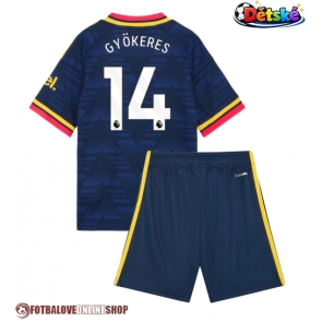 Arsenal Viktor Gyokeres #14 Venkovní dres komplet pro Děti 2026-27 Krátkým Rukávem (+ Krátké kalhoty)