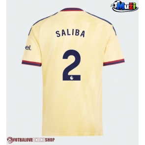 Arsenal William Saliba #2 Alternativní Dres 2026-27 Krátkým Rukávem