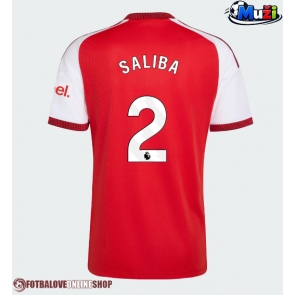 Arsenal William Saliba #2 Domácí Dres 2026-27 Krátkým Rukávem