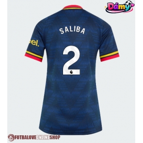 Arsenal William Saliba #2 Venkovní Dres pro Dámy 2026-27 Krátkým Rukávem
