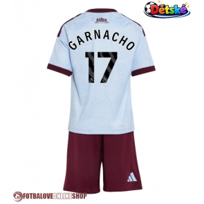 Aston Villa Alejandro Garnacho #17 Alternativní dres komplet pro Děti 2026-27 Krátkým Rukávem (+ Krátké kalhoty)
