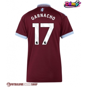 Aston Villa Alejandro Garnacho #17 Domácí Dres pro Dámy 2026-27 Krátkým Rukávem
