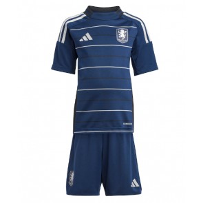 Aston Villa Alternativní dres komplet pro Děti 2024-25 Krátkým Rukávem (+ Krátké kalhoty)