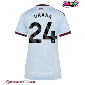 Aston Villa Amadou Onana #24 Alternativní Dres pro Dámy 2026-27 Krátkým Rukávem