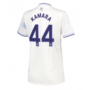 Aston Villa Boubacar Kamara #44 Alternativní Dres pro Dámy 2025-26 Krátkým Rukávem Aston Villa Boubacar Kamara #44 Alternativní Dres pro Dámy 2025-26 Krátkým Rukávem