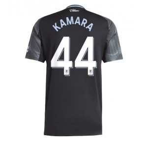 Aston Villa Boubacar Kamara #44 Venkovní Dres 2025-26 Krátkým Rukávem